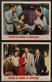 2h714 GIVE A GIRL A BREAK 3 LCs 1953 Marge & Gower Champion dancing, Debbie Reynolds!