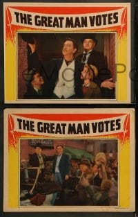 2h717 GREAT MAN VOTES 3 LCs 1939 alcoholic John Barrymore is adored because he holds swing vote!