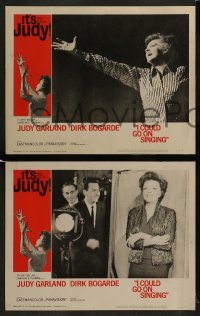 2h182 I COULD GO ON SINGING 8 LCs 1963 Judy Garland, Dirk Bogarde, Jack Klugman!