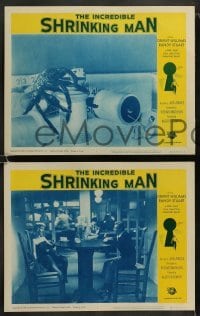 2h622 INCREDIBLE SHRINKING MAN 4 LCs R1964 Jack Arnold, Grant Williams, cool special effects images!