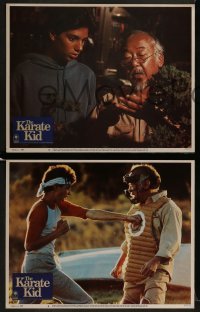 2h627 KARATE KID 4 LCs 1984 Pat Morita, Ralph Macchio, Elisabeth Shue, teen martial arts classic!