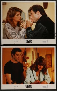2h223 LOOK WHO'S TALKING 8 LCs 1989 John Travolta, Kirstie Alley, Bruce Willis as baby Mikey!