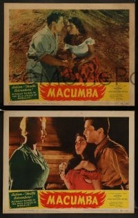 2h227 MACUMBA 8 LCs 1956 Eichorn and Hinrich's Conchita und der Ingenieur, sexiest Vanja Orico!