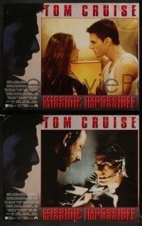 2h442 MISSION IMPOSSIBLE 7 LCs 1996 Tom Cruise, Jean Reno, Brian De Palma directed!