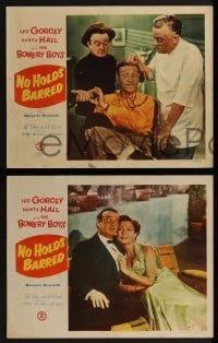 2h255 NO HOLDS BARRED 8 LCs 1952 Leo Gorcey, Huntz Hall & the Bowery Boys with real wrestlers!