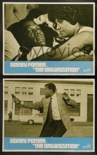 2h261 ORGANIZATION 8 LCs 1971 Sidney Poitier in action as Mr. Tibbs, an honest cop with guts!