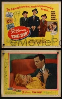 2h346 ST BENNY THE DIP 8 LCs 1951 directed by Edgar Ulmer, Dick Haymes, Roland Young!