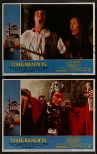 2h381 TIME BANDITS 8 LCs R1982 Sean Connery, Michael Palin, Shelley Duvall, directed by Gilliam!