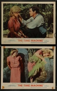 2h502 TIME MACHINE 6 LCs 1960 H.G. Wells, Rod Taylor, Yvette Mimieux, directed by George Pal!