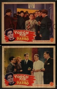 2h777 TOUGH KID 3 LCs 1939 great images of Frankie Darro, Dick Purcell, Judith Allen!