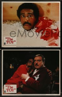 2h384 TOY 8 LCs 1982 wacky images of plaything Richard Pryor, Jackie Gleason!