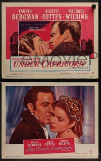 2h392 UNDER CAPRICORN 8 LCs 1949 Ingrid Bergman & Joseph Cotten, directed by Alfred Hitchcock!