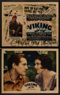 2h400 VIKING 8 LCs 1931 great images of Louise Huntington, young Charles Starrett, rare!
