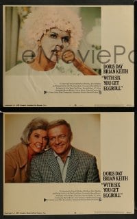 2h420 WITH SIX YOU GET EGGROLL 8 LCs 1968 great images of Doris Day, Brian Keith, Barbara Hershey!