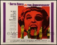2j521 ANNIVERSARY 1/2sh 1967 Bette Davis with funky eyepatch in another portrait in evil!