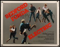 2j614 ELECTRIC HORSEMAN 1/2sh 1979 Pollack, great images of frolicking Robert Redford & Jane Fonda!