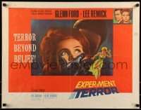 2j620 EXPERIMENT IN TERROR 1/2sh 1962 Glenn Ford, Lee Remick, more tension than the heart can bear!