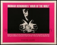 2j680 HOUR OF THE WOLF 1/2sh 1968 directed by Ingmar Bergman, Liv Ullmann, von Sydow, creepy!