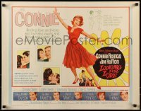 2j729 LOOKING FOR LOVE 1/2sh 1964 great full-length art of pretty singer Connie Francis!