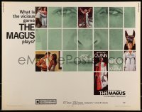 2j739 MAGUS 1/2sh 1968 Michael Caine, Anthony Quinn, Candice Bergen, Anna Karina, the game is life!