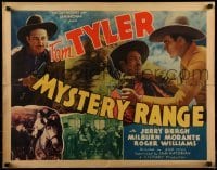 2j780 MYSTERY RANGE 1/2sh 1937 great images of western cowboy hero Tom Tyler in action!