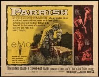 2j808 PARRISH 1/2sh 1961 Donahue passionately kissing pretty Connie Stevens, black credits design!