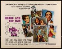 2j834 PRUDENCE & THE PILL 1/2sh 1968 Deborah Kerr, David Niven, Judy Geeson, birth control comedy!