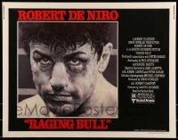 2j838 RAGING BULL 1/2sh 1980 Martin Scorsese, Kunio Hagio art of boxer Robert De Niro!