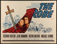 2j852 ROBE 1/2sh R1963 Richard Burton & Jean Simmons in the greatest story of love & faith!