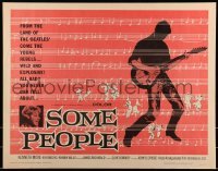 2j881 SOME PEOPLE 1/2sh 1964 three English teens in trouble form a rock & roll band!