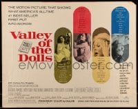 2j949 VALLEY OF THE DOLLS 1/2sh 1967 sexy Sharon Tate, from Jacqueline Susann's erotic novel!