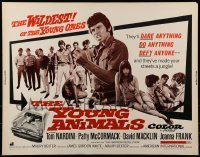 2j992 YOUNG ANIMALS 1/2sh 1968 AIP bad teens, the wildest of the young ones!