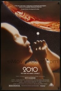 2k005 2010 1sh 1984 sequel to 2001: A Space Odyssey, full bleed image of the starchild & Jupiter!