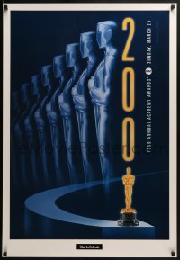2k010 73RD ANNUAL ACADEMY AWARDS DS 1sh 2001 cool Swart design & image of Oscar, Charles Schwab!