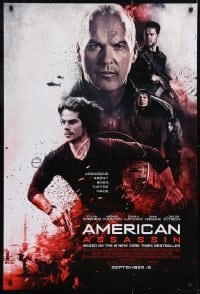 2k037 AMERICAN ASSASSIN advance DS 1sh 2017 Dylan O'Brien, Michael Keaton, top cast, September!