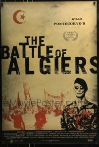 2k101 BATTLE OF ALGIERS 1sh R2003 Gillo Pontecorvo's La Battaglia di Algeri, war image!
