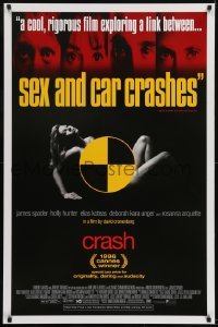 2k200 CRASH 1sh 1996 David Cronenberg, James Spader & sexy Deborah Kara Unger!