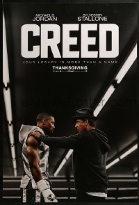 2k201 CREED teaser DS 1sh 2015 image of Sylvester Stallone as Rocky Balboa with Michael Jordan!
