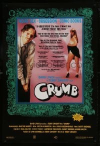 2k204 CRUMB 1sh 1995 underground comic book artist and writer, Robert Crumb!