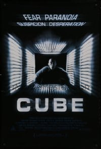2k207 CUBE DS 1sh 1998 Vincenzo Natali, don't look for a reason, look for a way out!