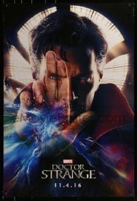 2k257 DOCTOR STRANGE teaser DS 1sh 2016 sci-fi image of Benedict Cumberbatch in the title role!