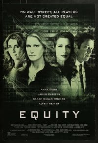 2k281 EQUITY 1sh 2016 Anna Gunn, James Purefoy, on Wall Street, all players are not created equal!