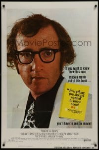 2k284 EVERYTHING YOU ALWAYS WANTED TO KNOW ABOUT SEX style A 1sh 1972 Woody Allen directed!