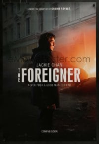 2k316 FOREIGNER teaser DS 1sh 2017 Jackie Chan, Katie Leung, never push a good man too far!