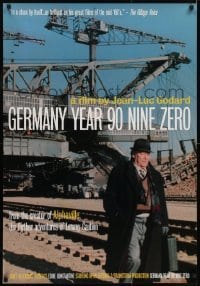 2k335 GERMANY YEAR 90 NINE ZERO 1sh 1991 Jean-Luc Godard's Allemagne 90 Neuf Zero!
