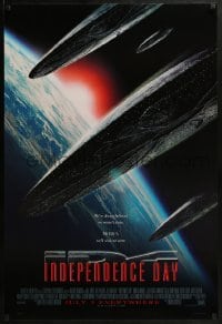 2k436 INDEPENDENCE DAY style B advance 1sh 1996 enormous alien ships coming to Earth!