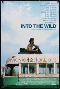 2k456 INTO THE WILD DS 1sh 2007 Sean Penn directed, Emile Hirsch as Christopher McCandless!