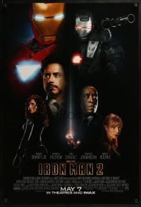 2k461 IRON MAN 2 advance 1sh 2010 Marvel, Downey Jr, Cheadle, Paltrow, Scarlett Johansson!