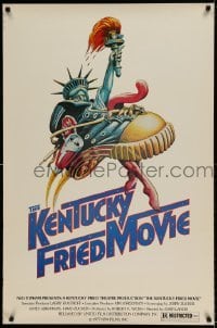 2k494 KENTUCKY FRIED MOVIE 1sh 1977 John Landis directed comedy, wacky tennis shoe art!