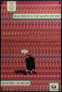 2k579 MALLRATS style A teaser DS 1sh 1995 Kevin Smith, Snootchie Bootchies, cool magic eye design!